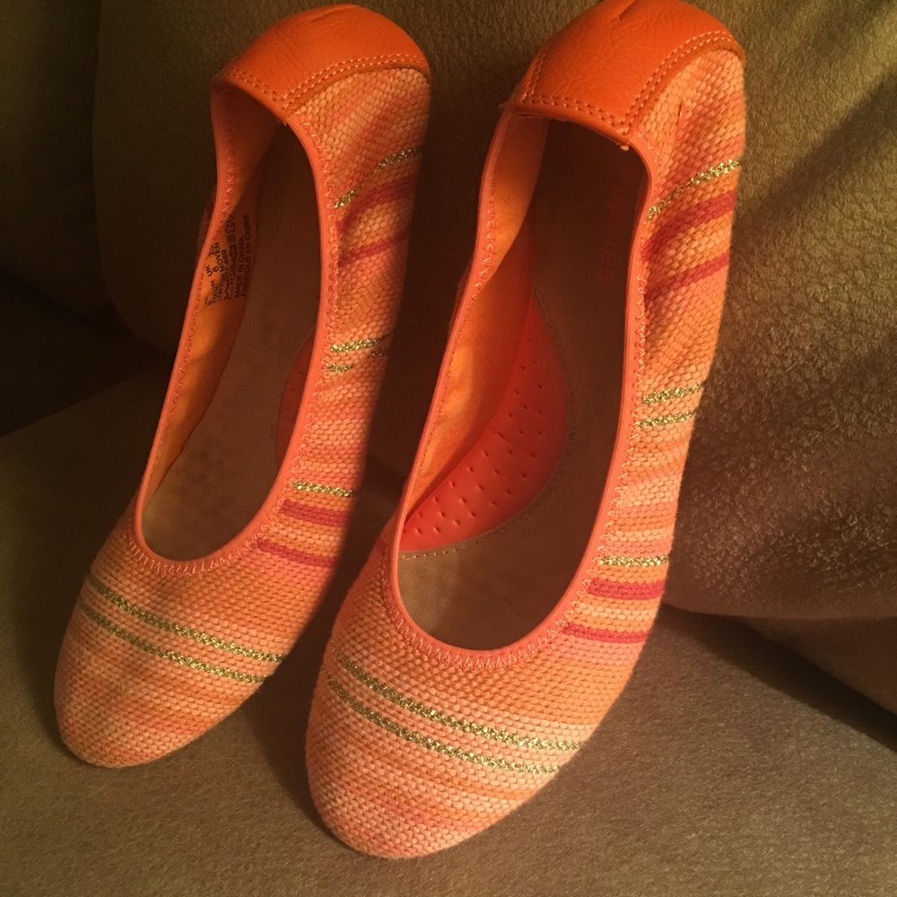 Hush Puppies woven ballerina flats